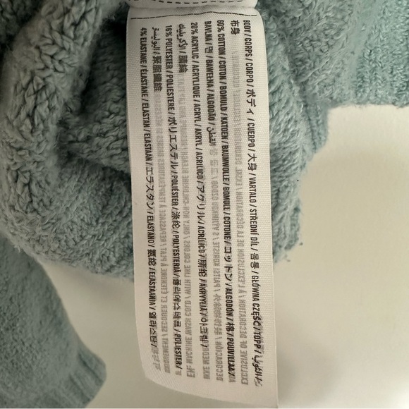 Hollister | Women’s Long Sleeve Sweater Light Blue Balloon Sleeve Soft - Picture 7 of 8